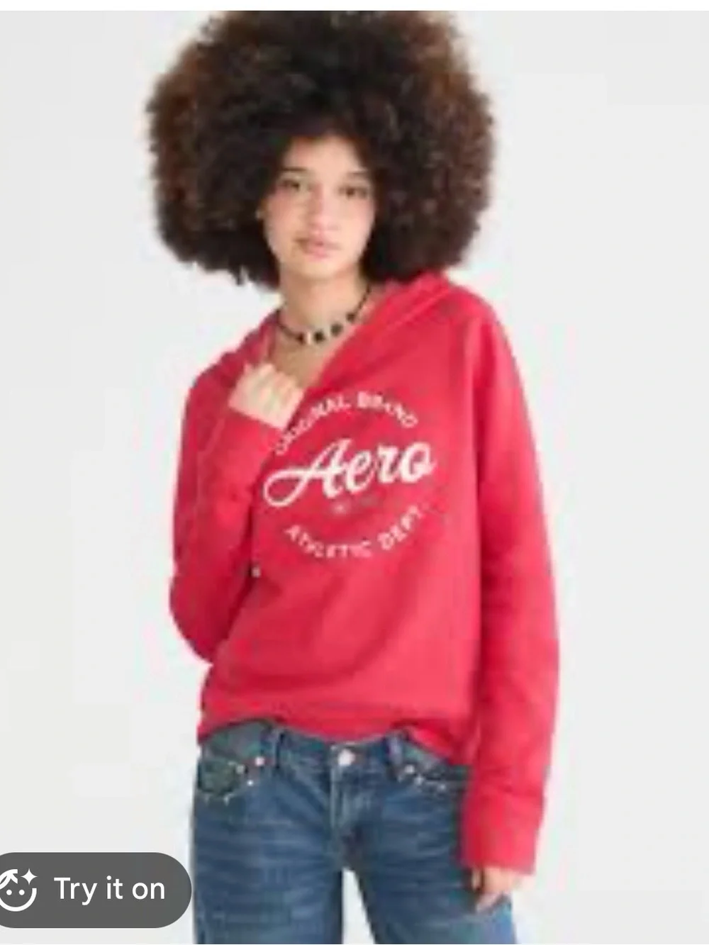 Aero Athletic Dept Pullover Hoodie size small - Picture 1 of 12